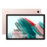 Samsung Galaxy Tab A8 - Tablet de 10.5” (4GB RAM, 64GB Almacenamiento, Wifi, Android 12) Rosa - Versión española