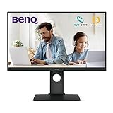 BenQ GW2480T - Monitor de 23.8' FullHD (1920x1080, 5ms, 60Hz, HDMI, IPS, DisplayPort, VGA, Altavoces, Eye-Care, Sensor...