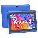 Haehne 7' Tablet PC, Android 5.0 Quad Core, 1GB RAM 8GB ROM, Cámaras Duales, WiFi, Bluetooth, para Niños y Adultos,...