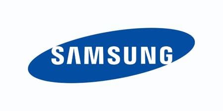 Logo de la marca de tablets Samsung